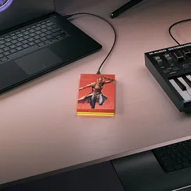 Seagate Okoye - Shuri Special Edition 2 TB USB 3.0 rot