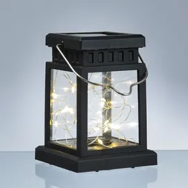 MARELIDA LED Solar Mini Laterne Gartenlaterne Gartenleuchte Lichtsensor 12,5cm