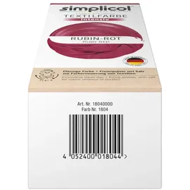 Heitmann Simplicol Textilfarbe 1 St. rubin-rot