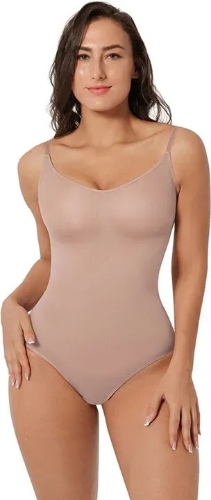 Feelingirl Nahtloses Bodysuit für den Alltag M/L Skinfarbe