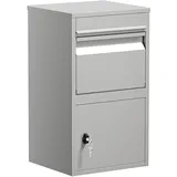 Wiltec Paketkasten Grau