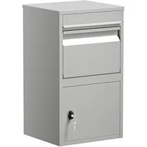 Wiltec Paketkasten Grau
