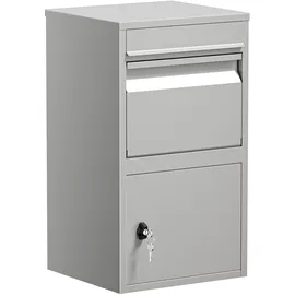 Wiltec Paketkasten Grau