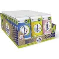 Cottonelle feuchtes Toilettenpapier Mix-Display 27 Stück (12 x natürlich pflegend, 7 x sensitiv pflegend, 8 x sauber pflegend)