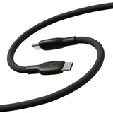 Motorola USB-C® Kabel 2m Schwarz Silikon SJCS0CCBK20-EU 100W @ USB-C,
