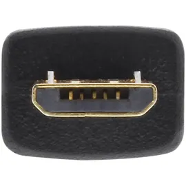 InLine USB-A auf Micro-USB 2,0 2 m Schwarz