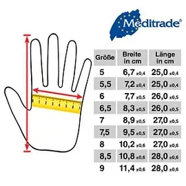 Meditrade Meditrade® OP-Handschuhe Gentle Skin® Superior OPTM 8,5