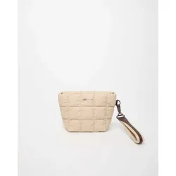 VeeCollective Porter Clutch, beige mit Muster