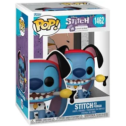 Funko Pop! - Stich in Costume #1462 - Stitch als Pongo Sammelfigur Figur Disney