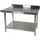 DEMA - Edelstahl Arbeitstisch 120x60x96/97,5 Cm Gastrotisch Küchentisch Küche Outdoor