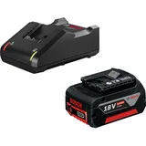 Bosch Akku-Starter-Set GBA / 1x 5,0 Ah Akku / Ladegerät GAL 18V-40