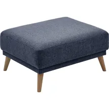 Atlantic Home Collection Hocker Elvis Kunststoff 86 x 43 cm Grau