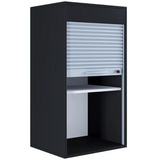VCM my office Aktos L Rollladenschrank schwarz