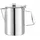 HENDI Kaffee-/Teekanne, mit Klappdeckel, 0,6L, ø97x(H)142mm,