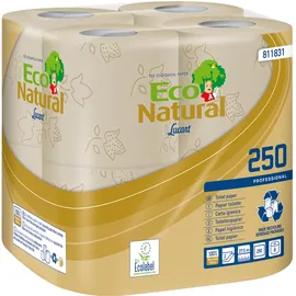 Lucart Professional Toilettenpapier EcoNatural 250 Blatt 64 Rollen