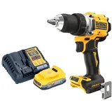 DeWalt DCD 800 E1 Akku Bohrschrauber 18 V 90 Nm Brushless + 1x Powerstack Akku 1,7 Ah + Ladegerät