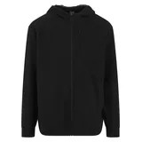 URBAN CLASSICS Scuba Zip Pocket Kapuzenpullover Black L