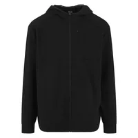 URBAN CLASSICS Scuba Zip Pocket Kapuzenpullover Black L