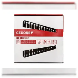 Gedore red Ring-Maulschlüssel Satz metrisch, 17-teilig