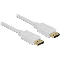 DeLock 84863 DisplayPort-Kabel 10 m Weiß