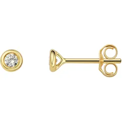 Paar Ohrhänger VIVANCE, gold, Ohrringe, Damen, Damen, 0.15 ct, Diamanten, Damen Gold Schmuck Zarge