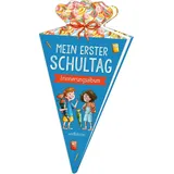 arsEdition Mein erster Schultag – Erinnerungsalbum in Schultüten-Form
