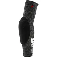 100% Teratec Ellbogenschoner Heather Grey / Black l