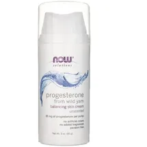NOW Foods Progesteron aus Wild Yam Ausgleichende Hautcreme