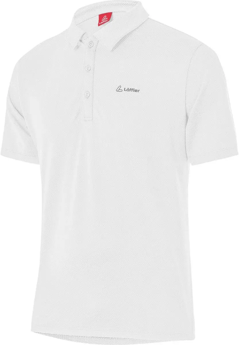 Löffler Men Poloshirt Tencel(tm) CF white (100) 56