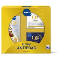 NIVEA Q10 Anti-Falten-Anti-Aging-Tagescreme, Nachtcreme, Serum mit doppelter Wirkung