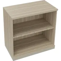 SOENNECKEN Regal 2OH B800xT442xH781mm Silberaluminium/Eiche Natur