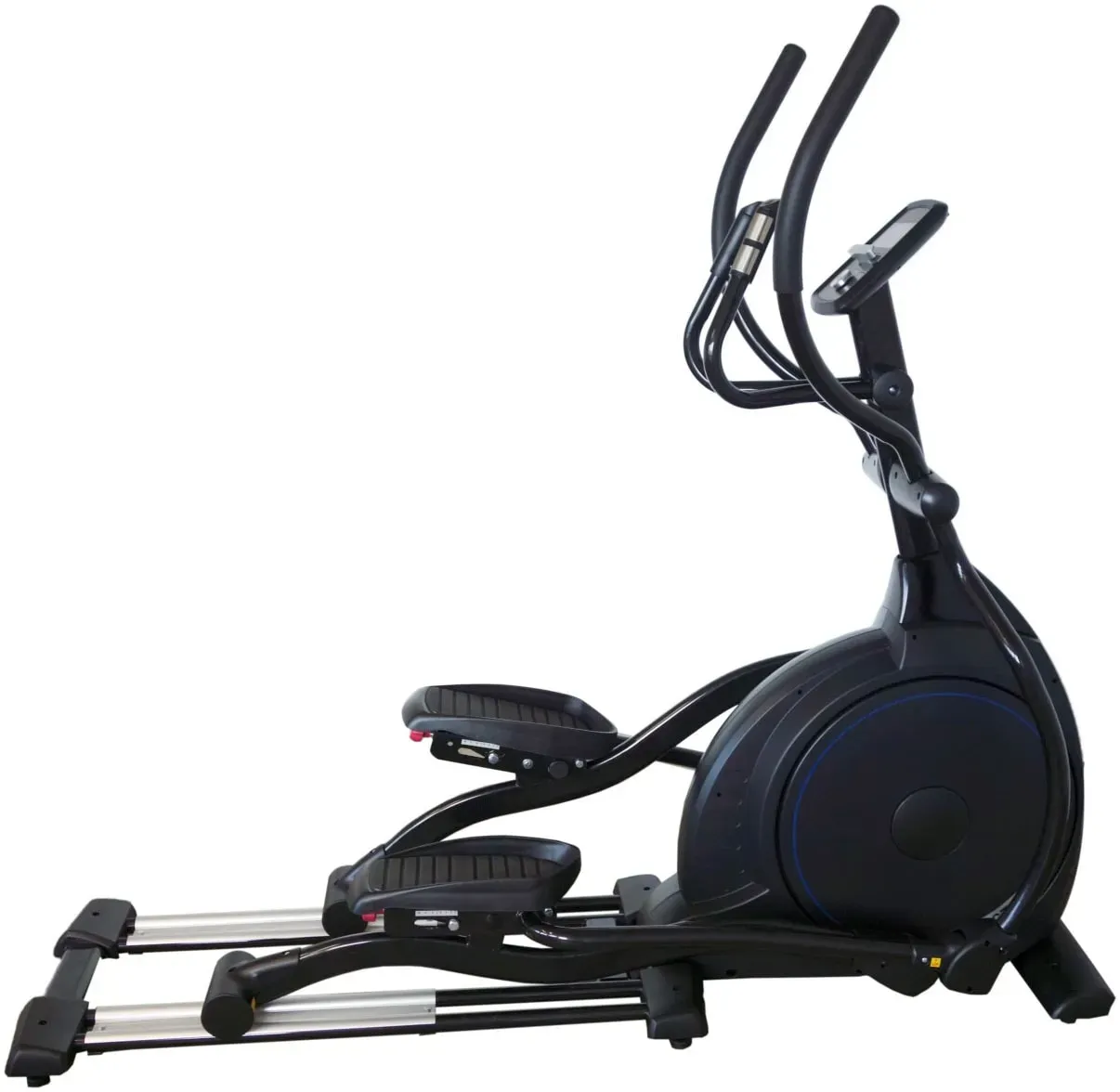 Ellipsentrainer U.N.O. FITNESS "XE 5500", schwarz, Crosstrainer, ohne Unterlegmatte, Schwungmasse ca. 30 kg, 16 Widerstandsstufen, B:71cm H:160cm L:180cm