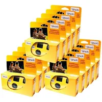 TopShot 15 x Einwegkamera Topshot gelb/rot Einwegkamera