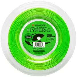 Solinco Hyper-g Round 200 M Tennisrollen Saite - Light Green - 1.30 mm