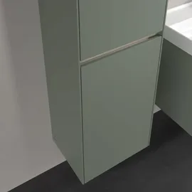 Villeroy & Boch Collaro Hochschrank 45,4 x 153,8 x 34,9 cm Soft Green Holz, MDF, Spanplatte