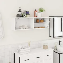 vidaXL Bad-Wandschrank 100 x 25 x 30 cm Weiß