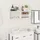 vidaXL Bad-Wandschrank 100 x 25 x 30 cm Weiß