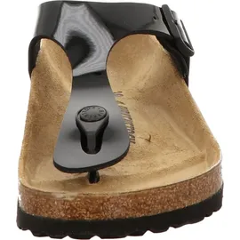 Birkenstock Gizeh Birko-Flor Lack schwarz lack 38