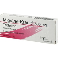 Hermes Arzneimittel Migräne-Kranit 500mg Tabletten