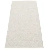 pappelina Svea Outdoor-Teppich - fossilgrau / stone metallic 70 x 160cm