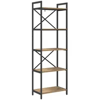 VidaXL Bücherregal 56 x 34 x 171 cm Braun