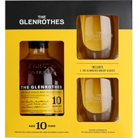 Glenrothes 10 Years Old Speyside Single Malt Scotch 40% vol 0,7 l Geschenkset
