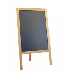 Holz-Fichtner Aufsteller einseitig, Laubholz hell 109x50cm