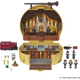 POLLY POCKET Sammler-Spielset, Harry Potter-Schatulle mit 5 Puppen und 11 Zubehörteilen, HRD56
