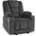 MCombo M Mcombo Fernsehsessel elektrisch verstellbar, Relaxsessel mit Liegefunktion, tv Sessel mit Massage & Wärmefunktion, usb & Getränkehalter,