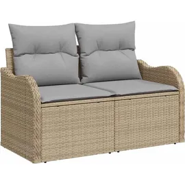 vidaXL Garten-Sofa-Set 10-tlg. beige