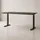 KADIMA DESIGN Schreibtisch höheneinstellbar "Stuttgart" 68-91cm Graphit 160x80cm, C-Fuß