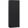 Forte NET106 Schrank 68,7 x 36,5 x 181,1 cm Schwarz