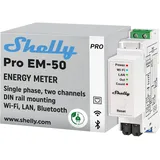 Shelly Pro EM 50A - 50 Stromzähler Bluetooth, Wi-Fi