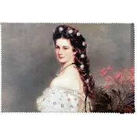 Fridolin Brillenputztuch Wien-Sisi & Hofburg aus Mikrofaser, Bunt, 18x12.5x1 cm